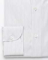 Green Striped Shirt made of Cotton