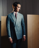 Grey Flannel Wool Suit