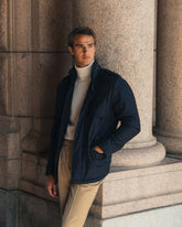 Luxury Field Jacket "Loro Piana Storm System"