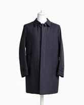 Navy Sportive Raincoat with Detachable Lining