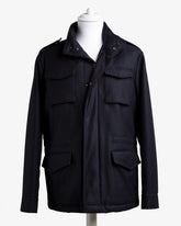 Luxury Field Jacket "Loro Piana Storm System"