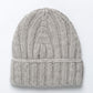 Silver Grey Cashmere Beanie