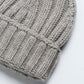 Silver Grey Cashmere Beanie