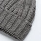 Grey Cashmere Beanie