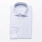 White / Light Blue Fine Striped Shirt