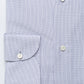 White Micro-Checked Shirt made of Cotton