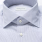 White Micro-Checked Shirt made of Cotton