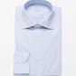 Blue "Doppio" Striped Shirt made of Cotton