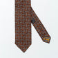 Brown Patterned Tie "Vintage"