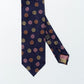 Navy Patterned Tie "Vintage"