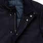 The Luxury Winter Coat "Davide" – Loro Piana Storm System – Navy