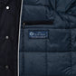 The Luxury Winter Coat "Davide" – Loro Piana Storm System – Navy