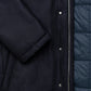 The Luxury Winter Coat "Davide" – Loro Piana Storm System – Navy