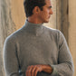 Light Grey Cashmere Turtleneck