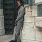 The Light Beige Wool Trousers