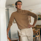 Caramel Cashmere Turtleneck