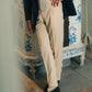 The Sandcolored Wool Trousers