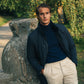 Navy Cashmere Turtleneck