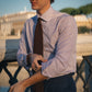 The "White – Red Stripe" Shirt – Cotton