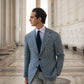 The "Check Blu White" Blazer – Vintage Fabric