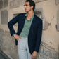 The "Blue" Blazer – 100% Vintage Wool