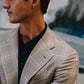 Beige Checked Blazer