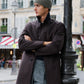The Reversible Double-Face Coat "Apollo" – Brown / Navy