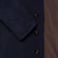 The Reversible Double-Face Coat "Apollo" – Navy / Brown