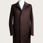 The Reversible Double-Face Coat "Apollo" – Brown / Navy