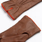 Chestnut Deerskin / Cashmere Gloves
