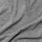 Grey Cashmere V-Neck Sweater