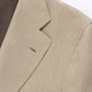 Beige / Brown Linen Blazer