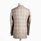 Beige Checked Blazer