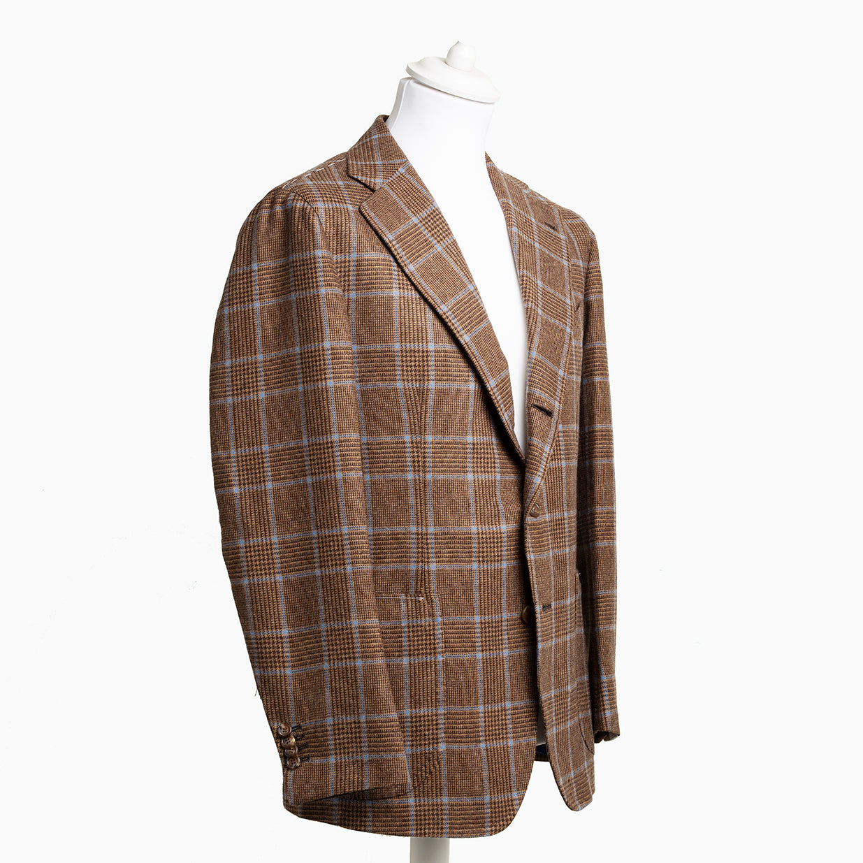 Single-Breasted Wool Blend Napolitana Jacket - Ready-to-Wear