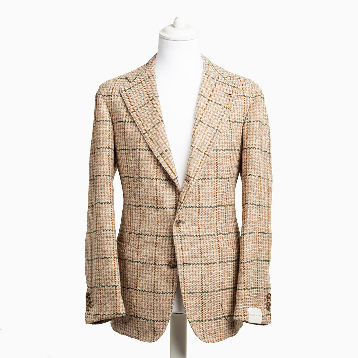 Polo Ralph Lauren Relaxed Houndstooth Blazer, Brown, 8