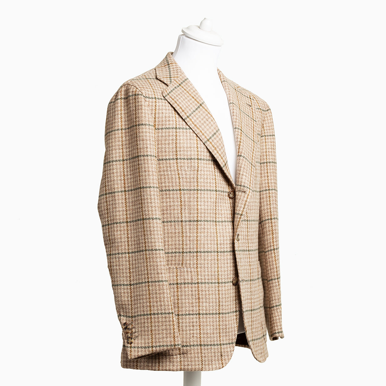 Checked Wool Blazer