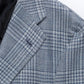 Light Blue Checked Blazer