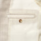 The "Check White Grey" Blazer – Finto 3 Bottoni