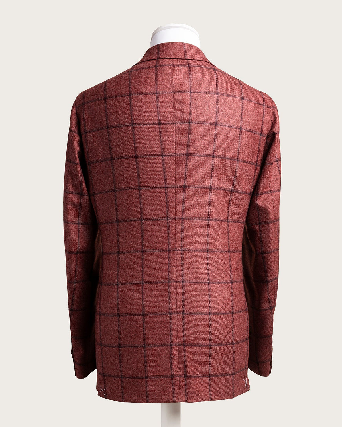 The "Red Check" Blazer – Loro Piana Wool & Cashmere