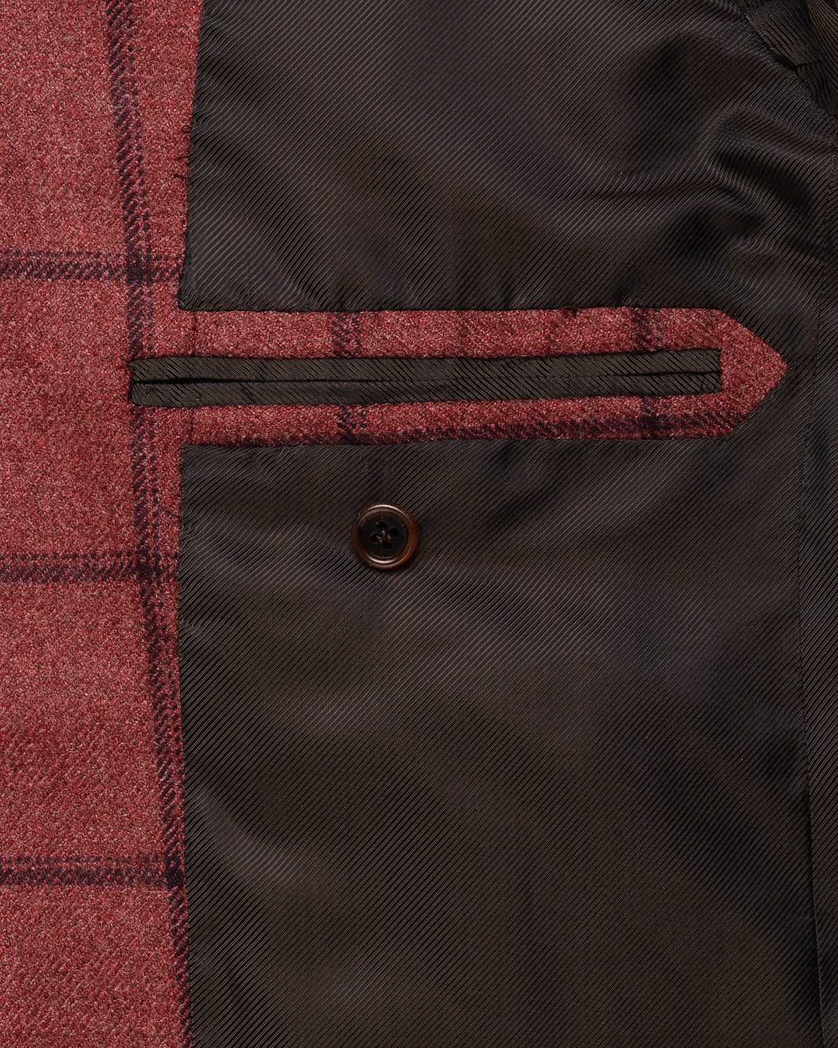 The "Red Check" Blazer – Loro Piana Wool & Cashmere