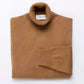 Caramel Cashmere Turtleneck