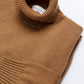 Caramel Cashmere Turtleneck