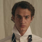Navy Striped Tie