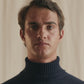 Navy Cashmere Turtleneck