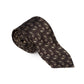 Paisley Patterned Brown Beige Tie