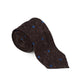 Dotted Dark Brown Blue Tie
