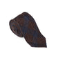 Checkered Brown Blue Tie