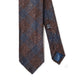 Checkered Brown Blue Tie