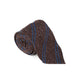 Striped Brown Blue Tie