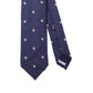 Patterned Blue White Tie